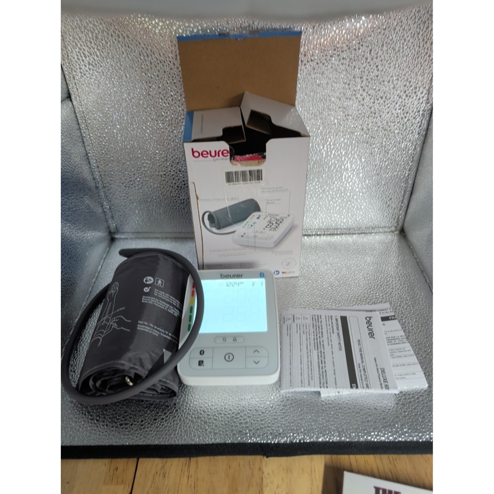 Beurer DELUXE 600 - Upper Arm Blood Pressure Monitor w/ Bluetooth 90x Memory OB